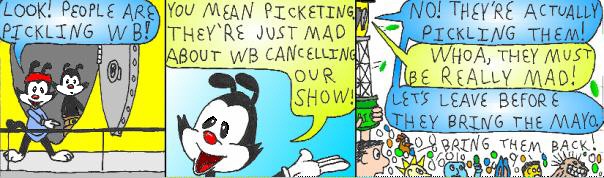 Animaniacs comic strip. Another one coming next month!